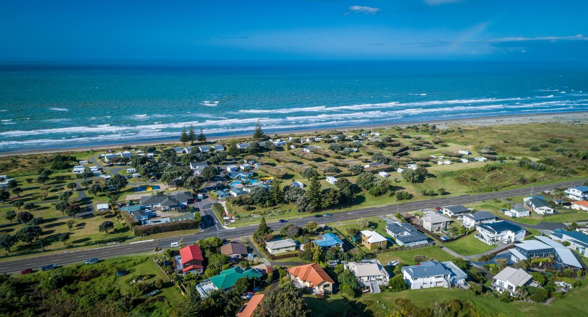Ohope Beach Top 10 Holiday Park Exteriör bild